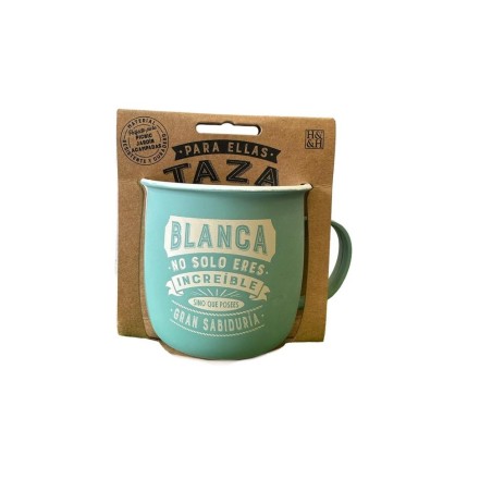 TAZA BLANCA AIRE LIBRE 