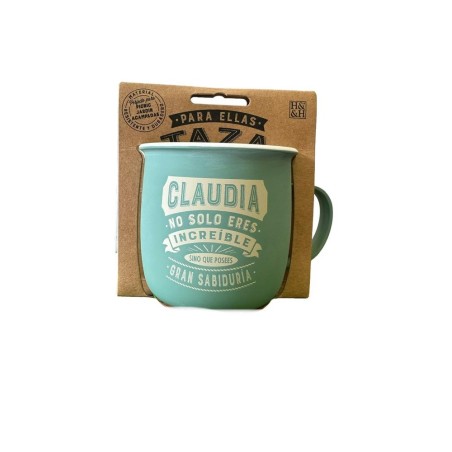 TAZA CLAUDIA AIRE LIBRE 