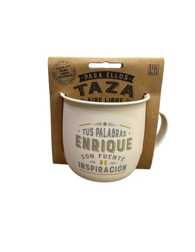 TAZA ENRIQUE AIRE LIBRE