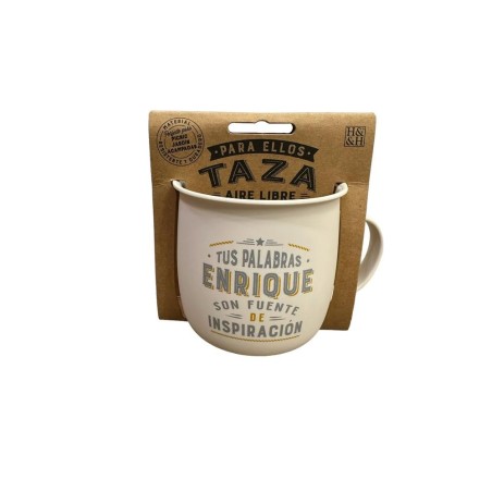 TAZA ENRIQUE AIRE LIBRE