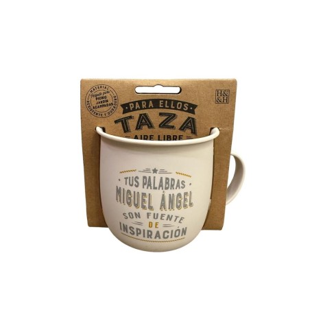 TAZA MIGUEL ANGEL AIRE LIBRE