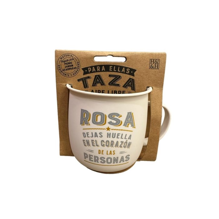 TAZA ROSA AIRE LIBRE