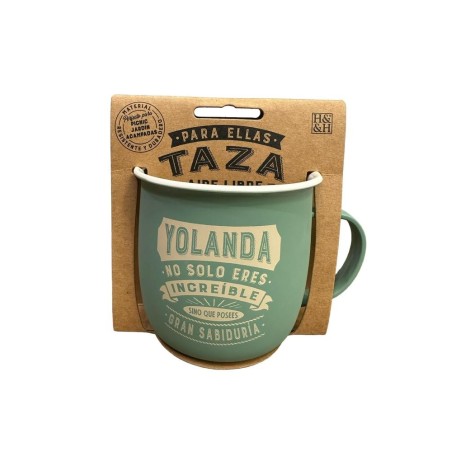 TAZA YOLANDA  AIRE LIBRE