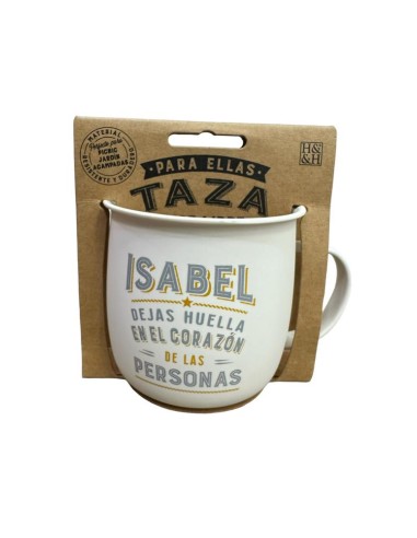 TAZA ISABEL AIRE LIBRE