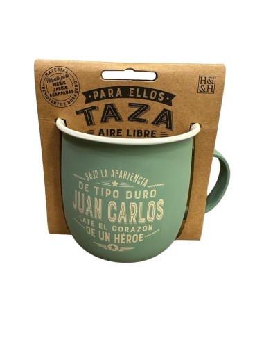 TAZA JUAN CARLOS AIRE LIBRE