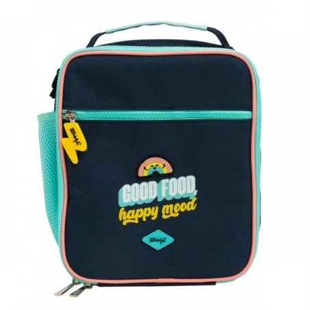 BOLSA PORTA ALIMENTOS - GOOD FOOD  HAPPY MOOD