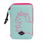 ESTUCHE ESCOLAR COMPLETO CON 2 COMPARTIMENTOS MINT