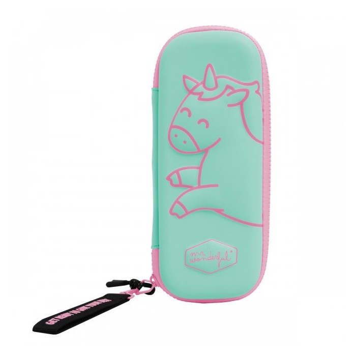ESTUCHE UNICORNIO CON RELIEVE MINT - GET READY TO 