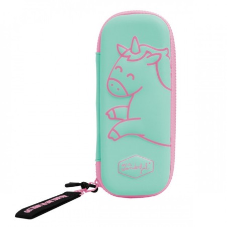 ESTUCHE UNICORNIO CON RELIEVE MINT - GET READY TO 