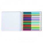 ESTUCHE CON LÁPICES DE COLORES - LIFE IS FULL OF C