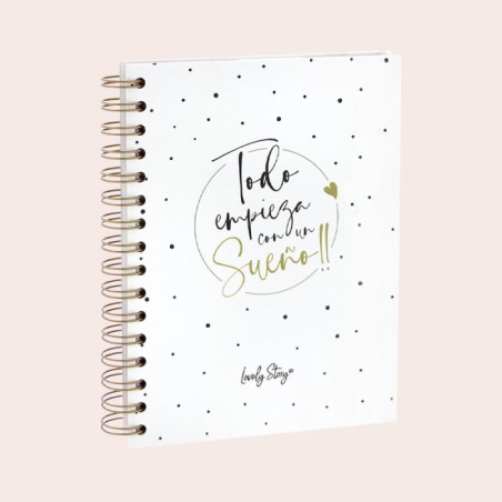 CUADERNO A5 - TODO EMPIEZA CON UN SUEÑO