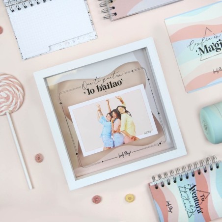 MARCO DE FOTOS BLANCO - QUE TE QUITEN LO BAILAO