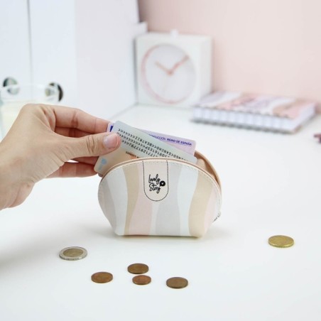 MONEDERO RAINBOW - ROSA