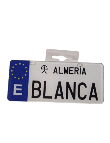 MATRICULA BLANCA