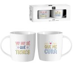 JUEGO 2 TAZAS - YO NO SÉ QUE TIENES