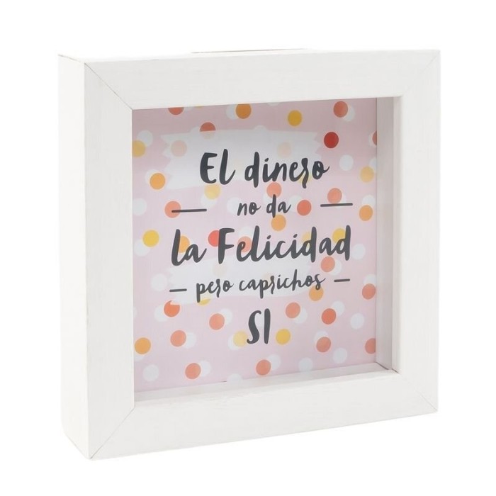 HUCHA DE MADERA - CAPRICHOS