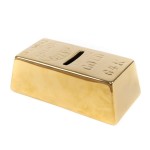HUCHA LINGOTE ORO