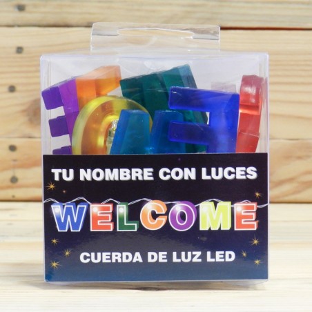 LETRAS LED WELCOME
