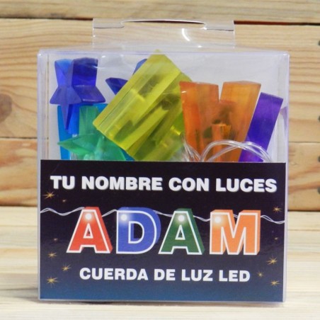 LETRAS LED ADAM