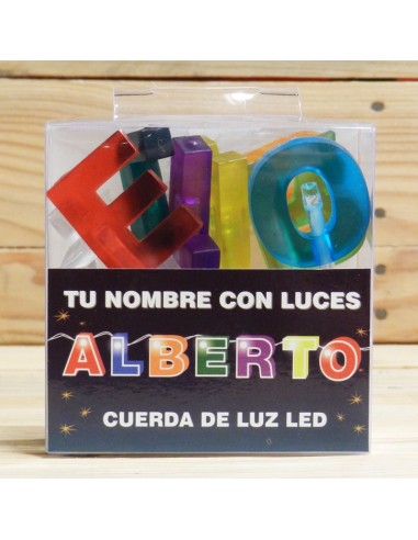 LETRAS LED ALBERTO