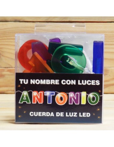 LETRAS LED ANTONIO