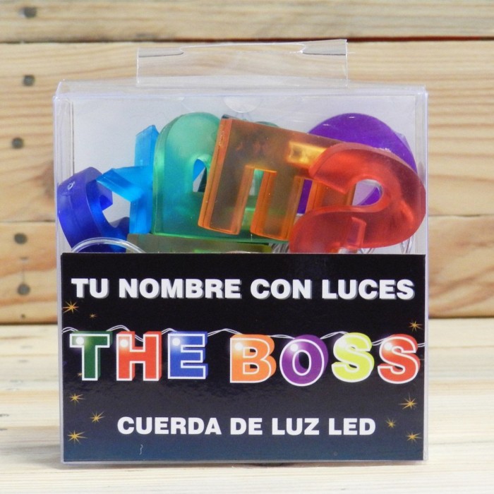 LETRAS LED THE BOSS