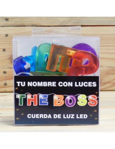 LETRAS LED THE BOSS