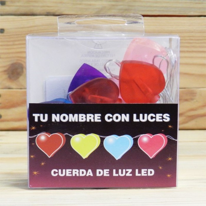 LETRAS LED CORAZONES