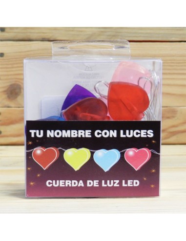 LETRAS LED CORAZONES