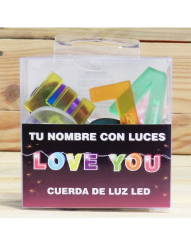 LETRAS LED LOVE YOU