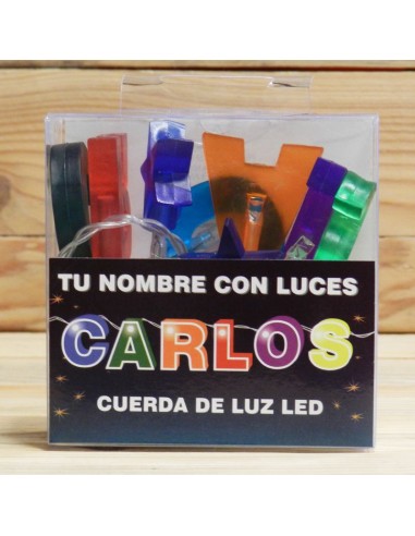 LETRAS LED CARLOS