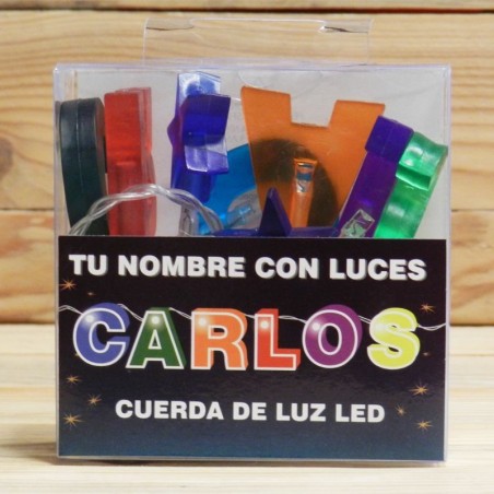 LETRAS LED CARLOS