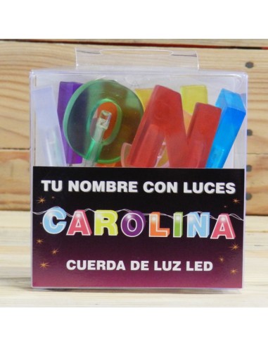 LETRAS LED CAROLINA