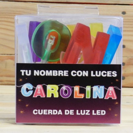 LETRAS LED CAROLINA