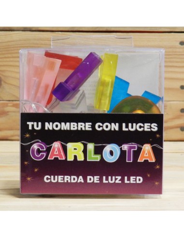 LETRAS LED CARLOTA