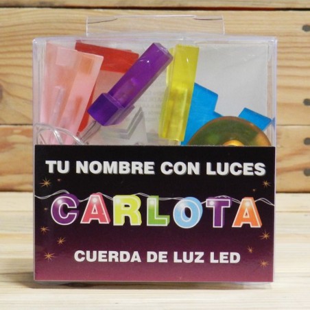 LETRAS LED CARLOTA