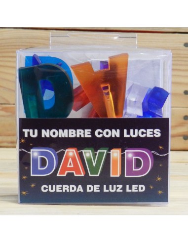 LETRAS LED DAVID