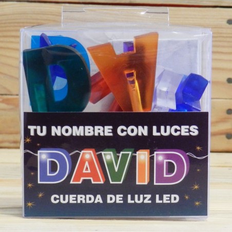 LETRAS LED DAVID