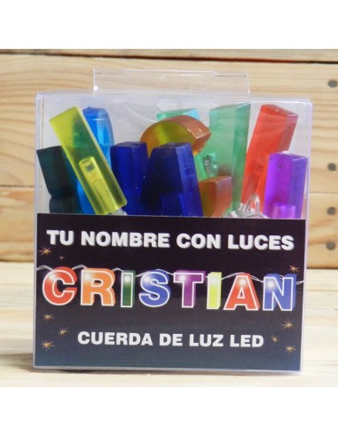 LETRAS LED CRISTIAN