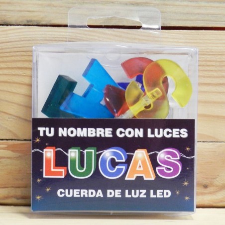 LETRAS LED LUCAS