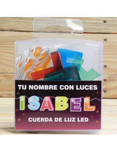 LETRAS LED ISABEL