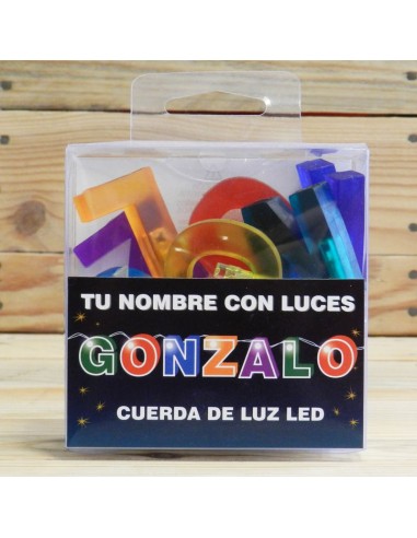 LETRAS LED GONZALO