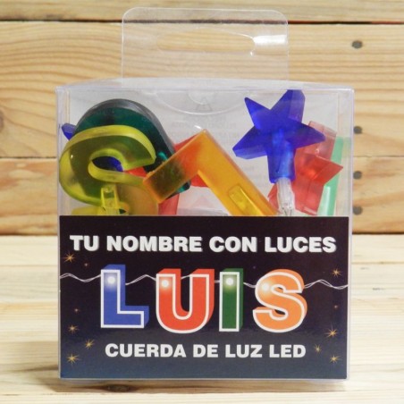 LETRAS LED LUIS