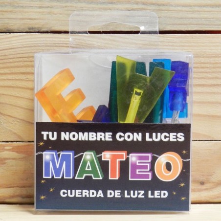 LETRAS LED MATEO