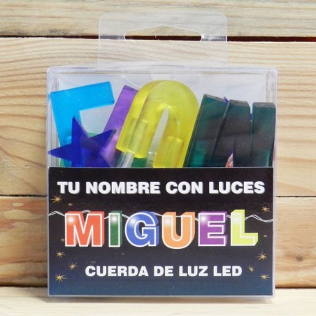 LETRAS LED MIGUEL
