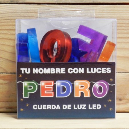 LETRAS LED PEDRO