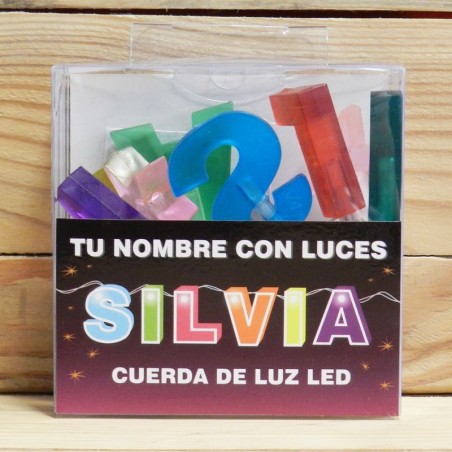 LETRAS LED SILVIA