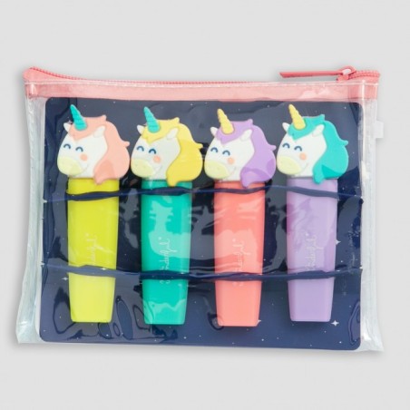 SET DE 4 SUBRAYADORES PARA LLENAR TUS PLANES DE CO