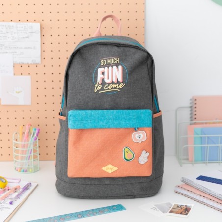 MOCHILA SO MUCH FUN TO COME