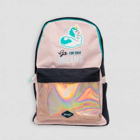 MOCHILA UNICORNIO GO FOR YOUR DREAMS